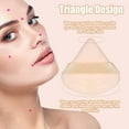 thumbnail image 2 of Southwit 6 Pieces Powder Puff Face Triangle Makeup Sponge Soft Velour Puffs for Loose Powder Beauty Blender Foundation Sponge Setting Powder Puff Makeup Tool, Stocking Stuffers Gift for Women, 2 of 5