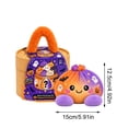 thumbnail image 2 of Cute Halloween Plush Dumpling Toy, Mystery Stuffed Animal Blind Box in Twist and Carry Container, Kawaii Spooky Season Decorative Plushie, 2 of 3