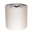 thumbnail image 3 of 5" Snow Set of 6 Drum Chandelier Linen Lampshades, 3 of 7