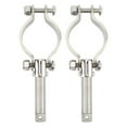 thumbnail image 1 of Clamp On Oar Locks, 1 3/8in To 1 3/4in Inner Diameter Wear Resistant Row Lock Side Mount Clamp 1/2in Shaft  For Marine, 1 of 8