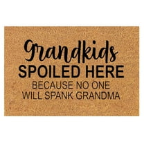 Clearance Welcome Indoor Outdoor Door Mats Non Slip Grandkids Welcome (Others Tolerated) Doormat Rug Custom Door MatFront Door Outdoor Entrance Porch Mat With Slip Polyester Floor Mat