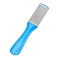 thumbnail image 1 of Qarigey Portable Foot File Stainless Steel Scrubber Remover Removers Salon Householde Beauty Tools Plastic Callus Handle Cuidado de los pies Azul 17x3.2x0.8 cm Qarigey CE1371-00B, 1 of 6