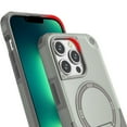 thumbnail image 4 of For iPhone 13 Pro Max Sturdy Bracket Kickstand Magnetic Hybrid - Grey, 4 of 5
