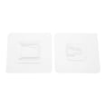 thumbnail image 1 of Wall Mount Hanger Self Adhesive Hooks for Office Use and Bathroom Transparent Pvc Material for Hanging 10 Set, 1 of 5