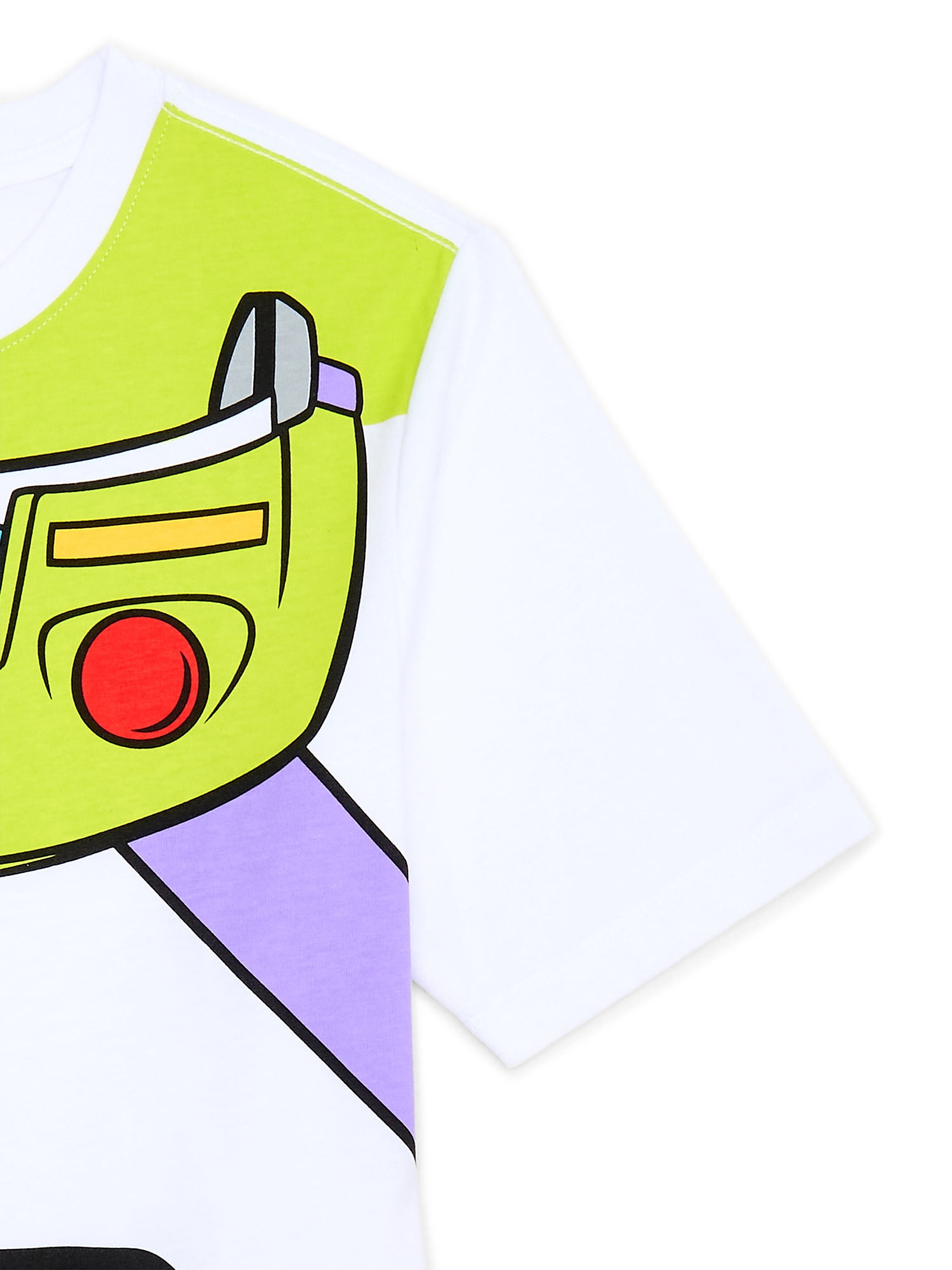 Toy Story Buzz Lightyear Boys Short Sleeve Graphic Costume T-Shirt, Sizes 4-18