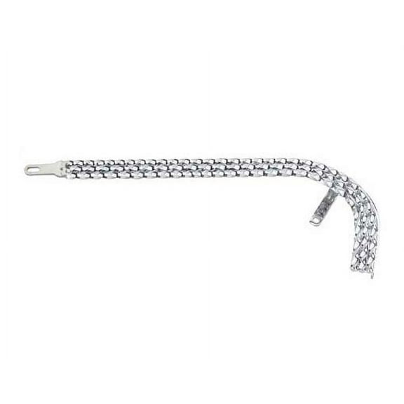 Triple Square Twisted Chain Guard Chrome. bicycle part, bike part, for 20" lowrider chain guard