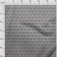 thumbnail image 3 of oneOone Georgette Viscose Gray Fabric Birds Rooster Craft Projects Decor Fabric Printed By The Yard 42 Inch Wide, 3 of 4