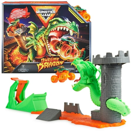 UPC 778988379936 product image for Monster Jam  Dueling Dragon Playset with Exclusive Monster Truck | upcitemdb.com