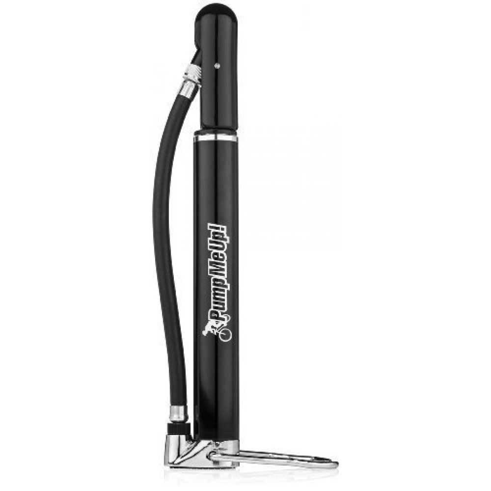 Mini Floor Pump by Geared2U Premium Lightweight Aluminum Bike Pump CNC