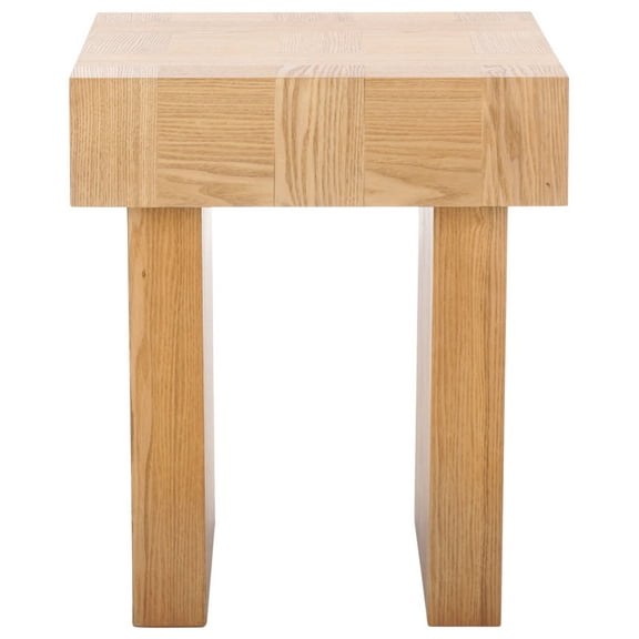 Safavieh Famoni Modern Wood End Table, Natural