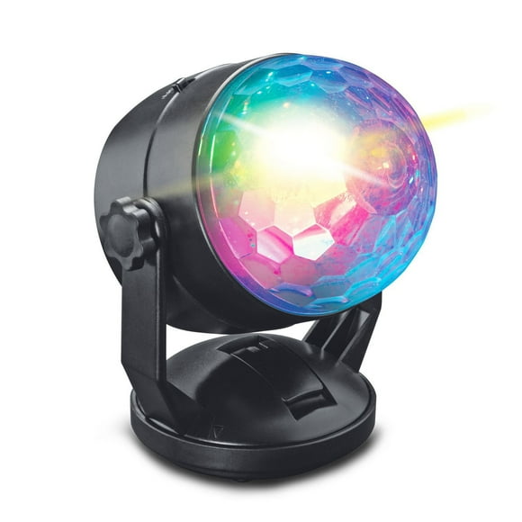 Merkury Innovations PartyGlo LED Projector, Multicolor LED party projector