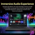 thumbnail image 6 of Lenovo Legion 5 15.3" WUXGA 165Hz Gaming Laptop, AMD Ryzen 7 260, GeForce RTX 5060, 64GB DDR5, 5TB Storage (4TB SSD+1TB Docking Station Set), Backlit Keyboard, HD Camera, Wi-Fi 6, Win 11 Pro, Black, 6 of 9