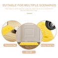 thumbnail image 3 of SEWOART Rubber Threshold Ramp for Home Use Indoor Ramp Mat Compatible with Most Sweeping Robot Cleaners Yellow, 3 of 6