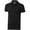 Solid Black, variant on Mens Markham Short Sleeve Polo