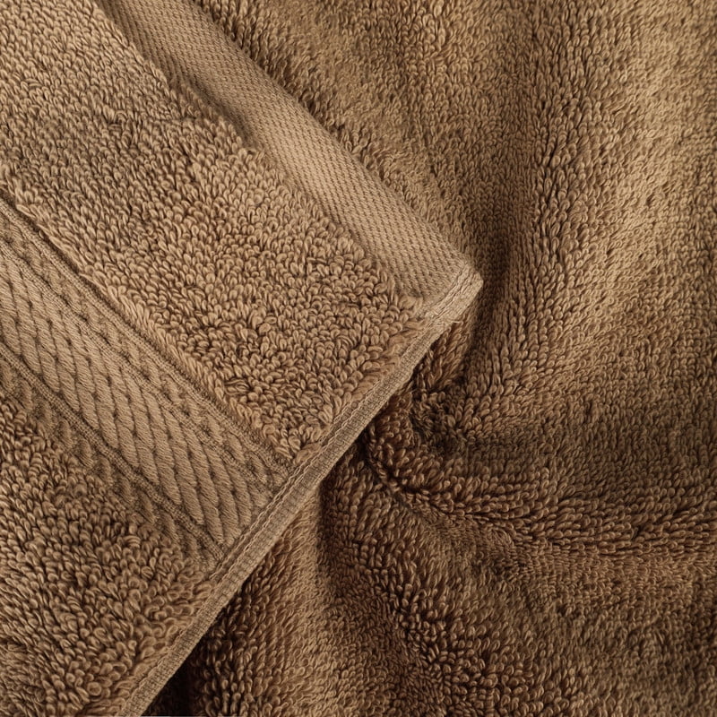 Superior 800 GSM Egyptian Cotton 4-Piece Hand Towel Set, Soft Ultra Absorbent Towels, Stone