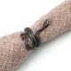 thumbnail image 5 of Qarigey Anillos Vintage chapado personalidad exagerada estereoscópico anillo de moda accesorios joyería para hombre verano diario Ropa, zapatos y accesorios Miscelánea Serpiente negra Qarigey AP010555-02, 5 of 6