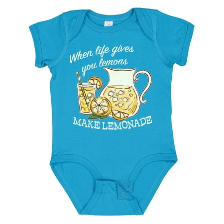 

Inktastic When Life Gives You Lemons Make Lemonade Boys or Girls Baby Bodysuit