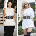 thumbnail image 3 of Slccxzc Waist Corset Belt Plus Size Designer Belts For Women High Quality Punk Rivet Metal Cummerbunds Wide, 3 of 6