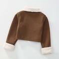 thumbnail image 6 of Liyamei Kids Short Jacket with Lapel Collar for Fall Casual School Outerwear Size 2-3 Years, 6 of 6