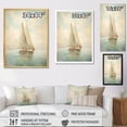 thumbnail image 4 of Designart "Sailboat Breezes II" Nautical & Beach Floater Framed Canvas Art Print, 4 of 7