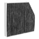 thumbnail image 1 of KSTE Filtro de aire del interior de tela de carbón activado A2058350147 CUK26023 Ajuste for el Benz C160 C180 C200, 1 of 5
