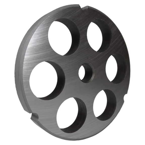 Grinder Plate #32 - 1 Inch Holes - Meat Grinder Replacement Plate - Large Cut - Stainless Steel - Berkel, Globe, Hobart Compatible