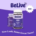 thumbnail image 2 of BeLive Iron Gummies - Multivitamin with Iron, Vitamins & Zinc for Blood Oxygen - Grape Flavor, Vegan Supplement for Women, Men & Kids, 2 of 9