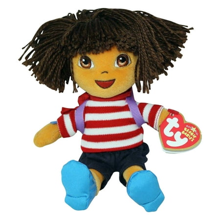Ty Beanie Baby: Dora the Explorer - France | Stuffed Animal | MWMT s price history on PriceWatchPro