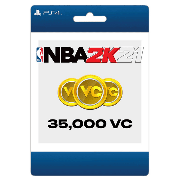 Nba 2k21 35 000 Vc 2k Playstation Digital Download Walmart Com Walmart Com