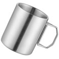 thumbnail image 3 of Stainless Steel Cup Folding Handle Cup for Travel Camping Backpacking, 3 of 5