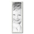 thumbnail image 2 of ArtToFrames 8" x 25" White Stain Picture Frame, 8x25 inch White Wood Poster Frame (WOM-4110),  Pack, 2 of 8