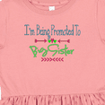 thumbnail image 4 of Inktastic I'm Being Promoted to Big Sister Girls Toddler Dress, 4 of 5