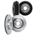 thumbnail image 2 of KarParts360 For Chevy Lumina 1995-2001 Brake Rotor Set | Cast Iron Rotor | Rotors Only Design, 2 of 4