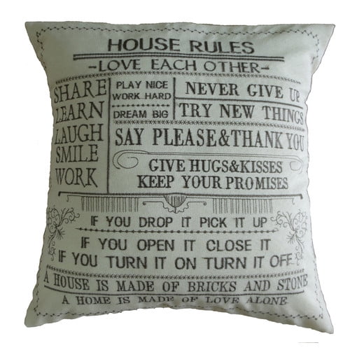 Winston Porter Lindy Decorative Embroidered Print Burlap Pillow Winston Porter Lindy Decorative Embroidered Print Burlap Pillow Cover
