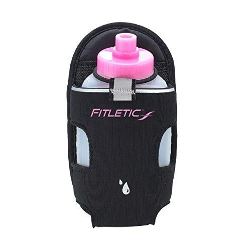 Fitletic Womens Running Water Bottle Holster Running Belt Add On For Triathlon Trail Marathon Ironman Hiking And Walking Ad08 02 8 Hydration Bottle Holder Oz Single Pink Walmart Com Walmart Com