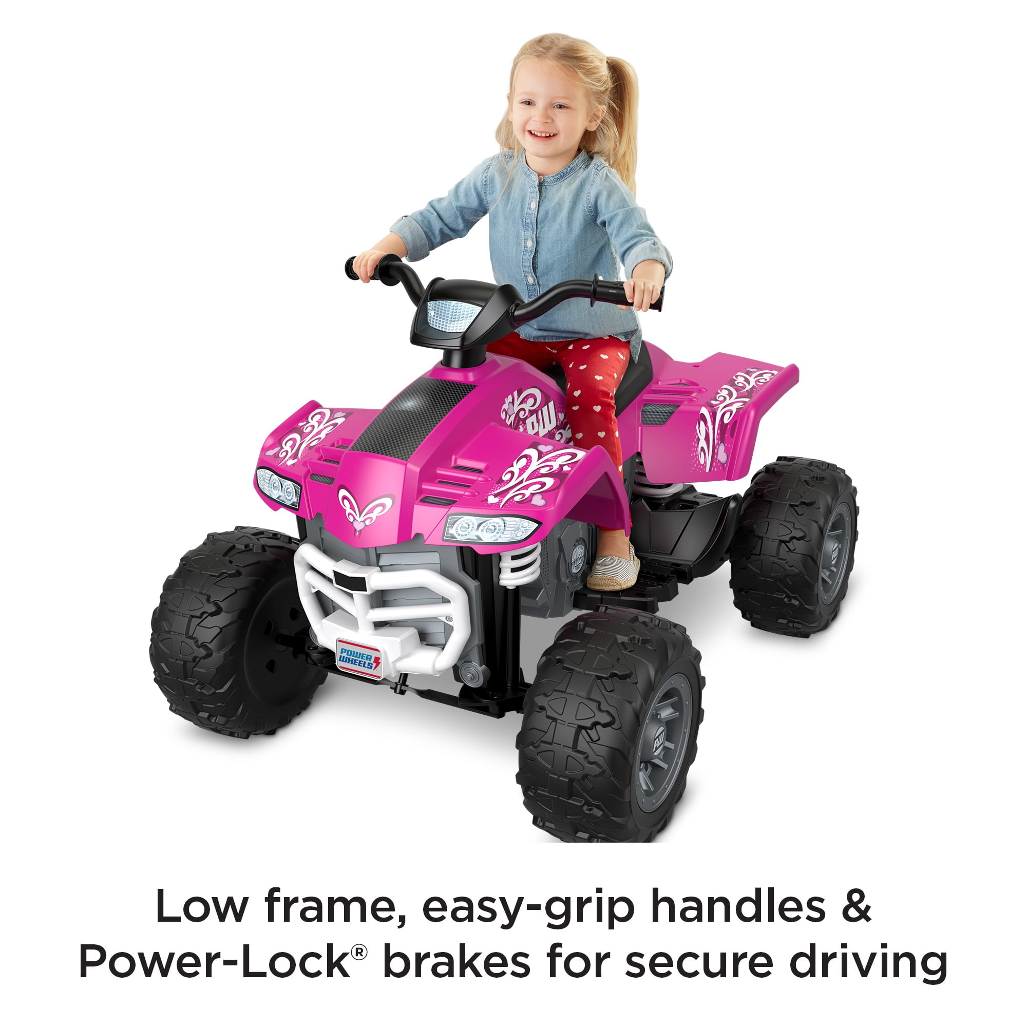 pink quad power wheels