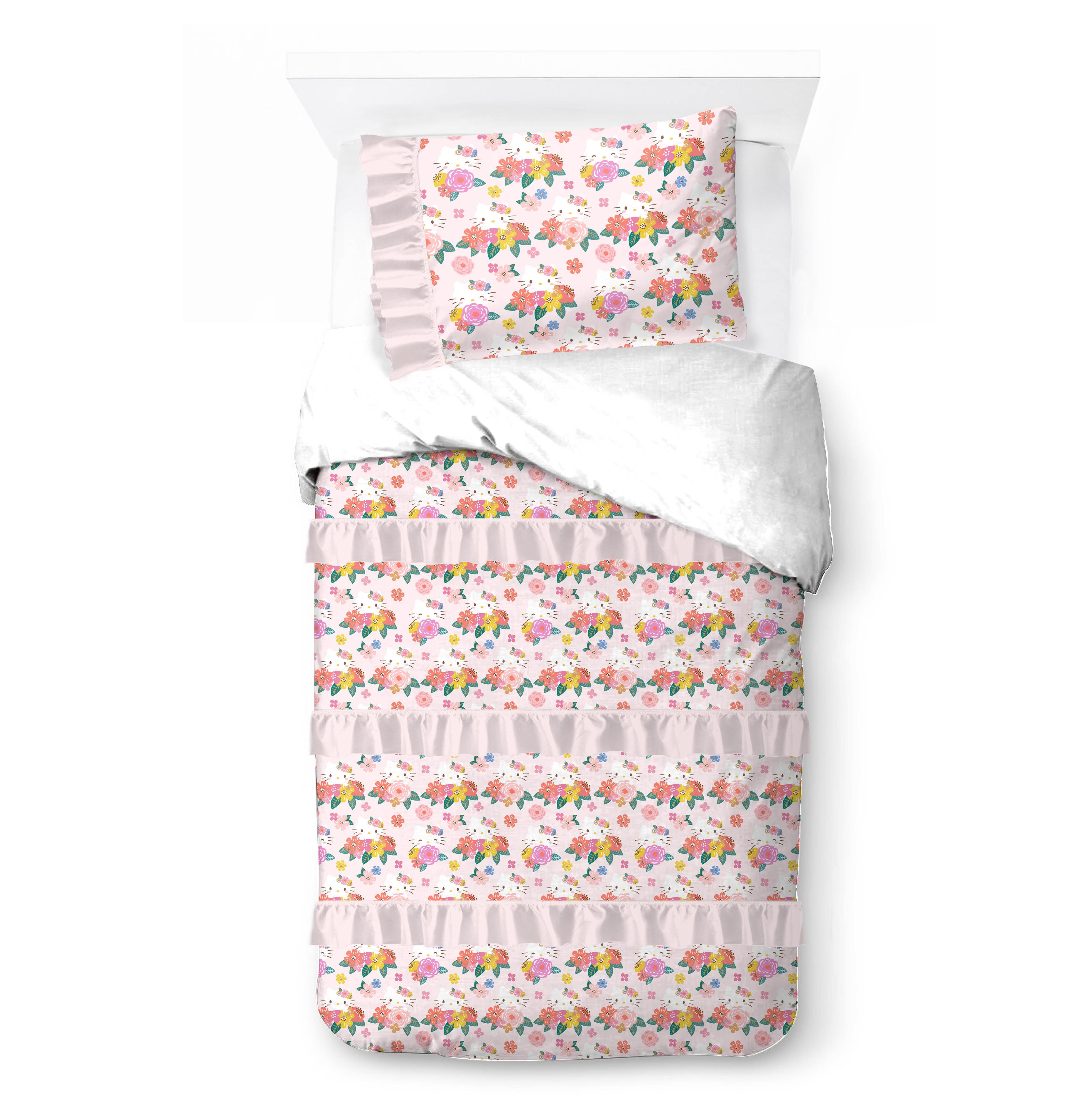 Monster Jam Truckin Palz Twin Bed Set with Comforter, Sheets for