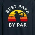 thumbnail image 3 of Instant Message - Best Papa By Par - Men's Long Sleeve T-Shirt, 3 of 6
