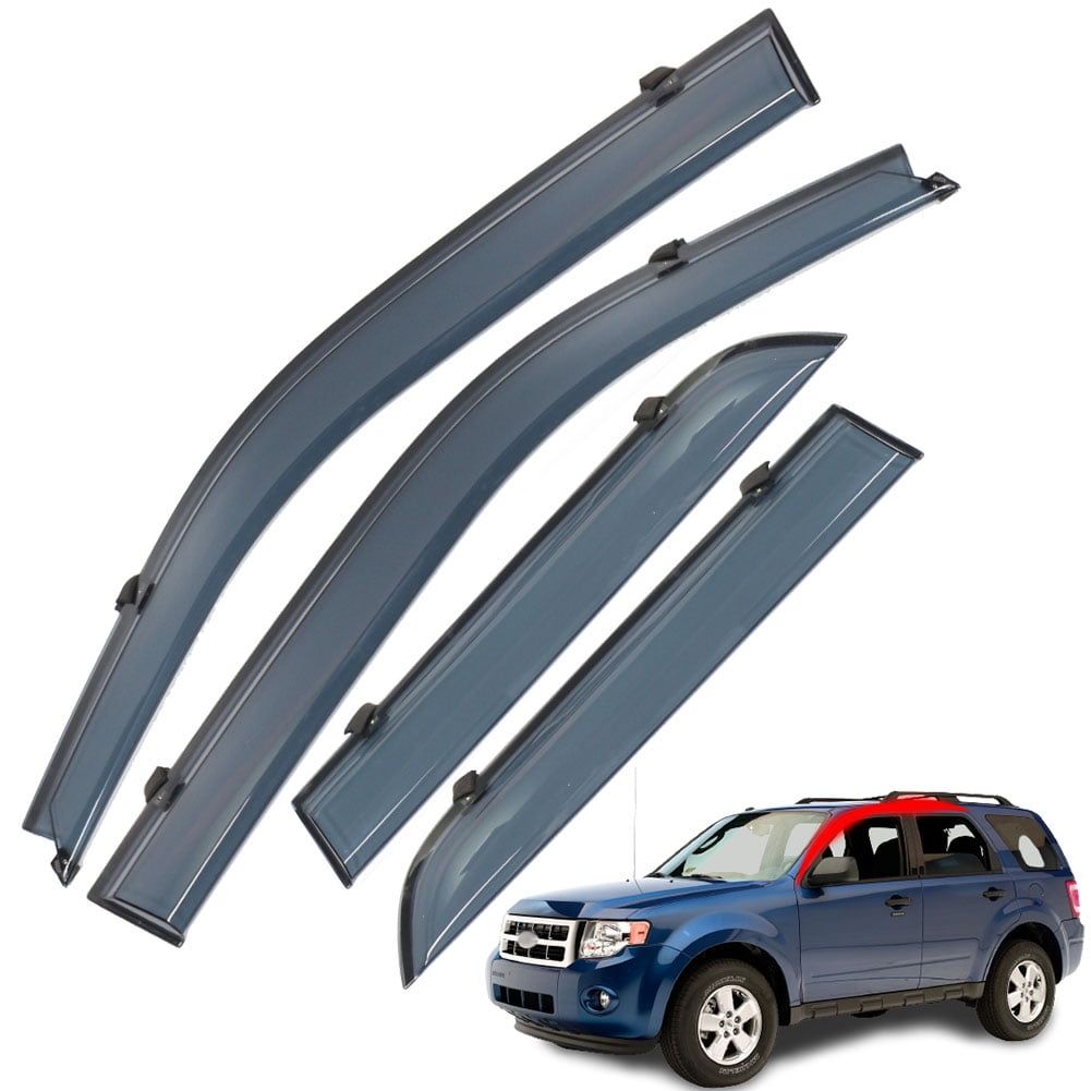 For Ford Escape 2010 2011 2012 Window Vent Visors Sun Rain Deflectors