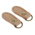 thumbnail image 3 of 2 Stü Zipper Zipper Reißer Imitation Leather Imitation Sewing For Clothes, Jacket, Coat, Luggage, Suitcase, Backpack Beige, 3 of 7