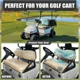 thumbnail image 4 of Uorisanigo Golf Cart Seat Covers Beach Turtle Starfish Seat Cushion Front Sets Elastic Cushions Cover for Club Car Dress UP Older Golf Cart Vinyl Seats Easy to Install, 4 of 7