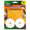 Wild Harvest Salt Wheels 2 Count, Interactive Toy for Adult Rabbits, Guinea Pigs, Hamsters and Gerbils