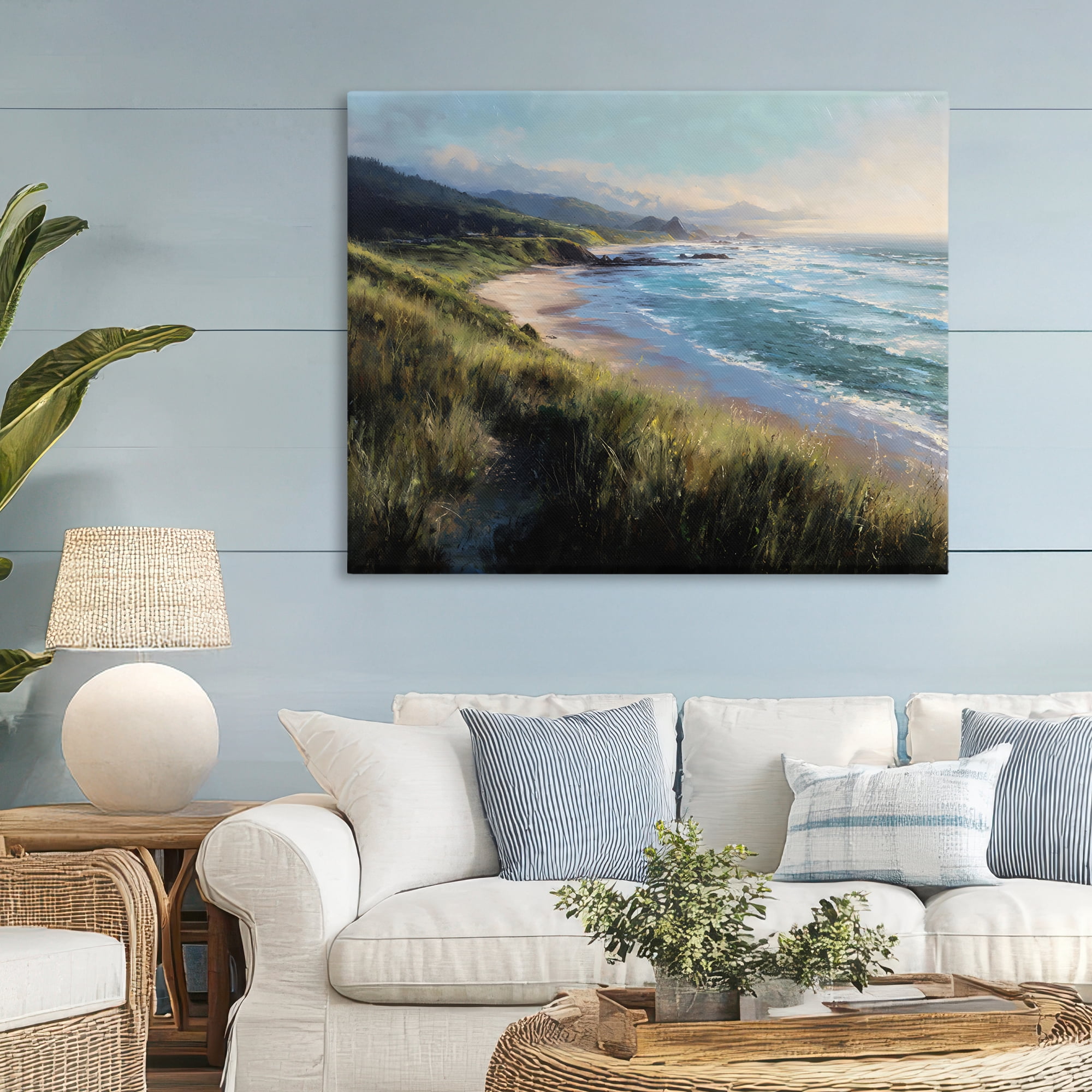 Stupell Industries Nature's Coast in Morning Light Canvas Wall Art, design by Franklyn Gregory