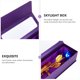 thumbnail image 4 of juego de delicadas rosas doradas con ventana abierta, caja de regalo creativa, rosa simulada, 4 of 6