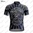 thumbnail image 4 of 2023 Camiseta de ciclismo con calaveras para hombre, maillot de ciclismo de montaña, ropa de ciclismo, camiseta para hombre, ropa de verano, jersey, 4 of 5