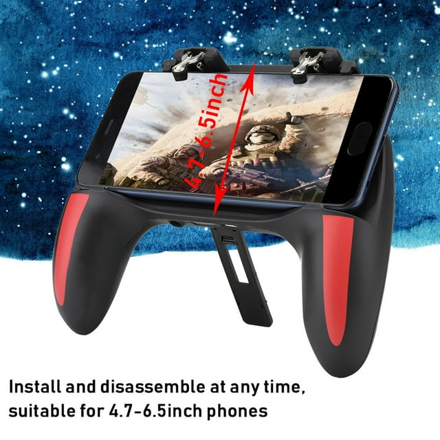 Smartphone Gamepad, Wireless Bluetooth Mobile Controller Gamepad for Smartphone with Dual Cooling Fans