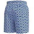 thumbnail image 2 of Traje de Baño OP Para Hombre Estampado Ondas Azul T CH, 2 of 4