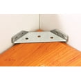 thumbnail image 5 of Support de Fixation, Supports d'Angle Étagère en Acier Inoxydable, Réparation de Fixation Support d'Angle Triangulaire pour Meuble Étagère Armoire Table Chaise (12 Pack), 5 of 5
