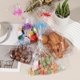 thumbnail image 4 of Uxcell 100 Contar Bolsas de Regalo Transparentes, Bolsas de Galletas de San Valentín Blancas 11.8" x 7.9", 4 of 6