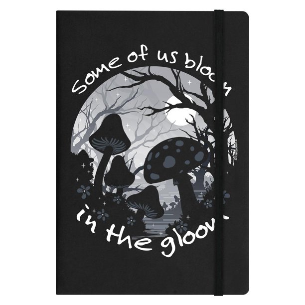 Grindstore - Cuaderno A5 Some Of Us Bloom In The Gloom (Negro)